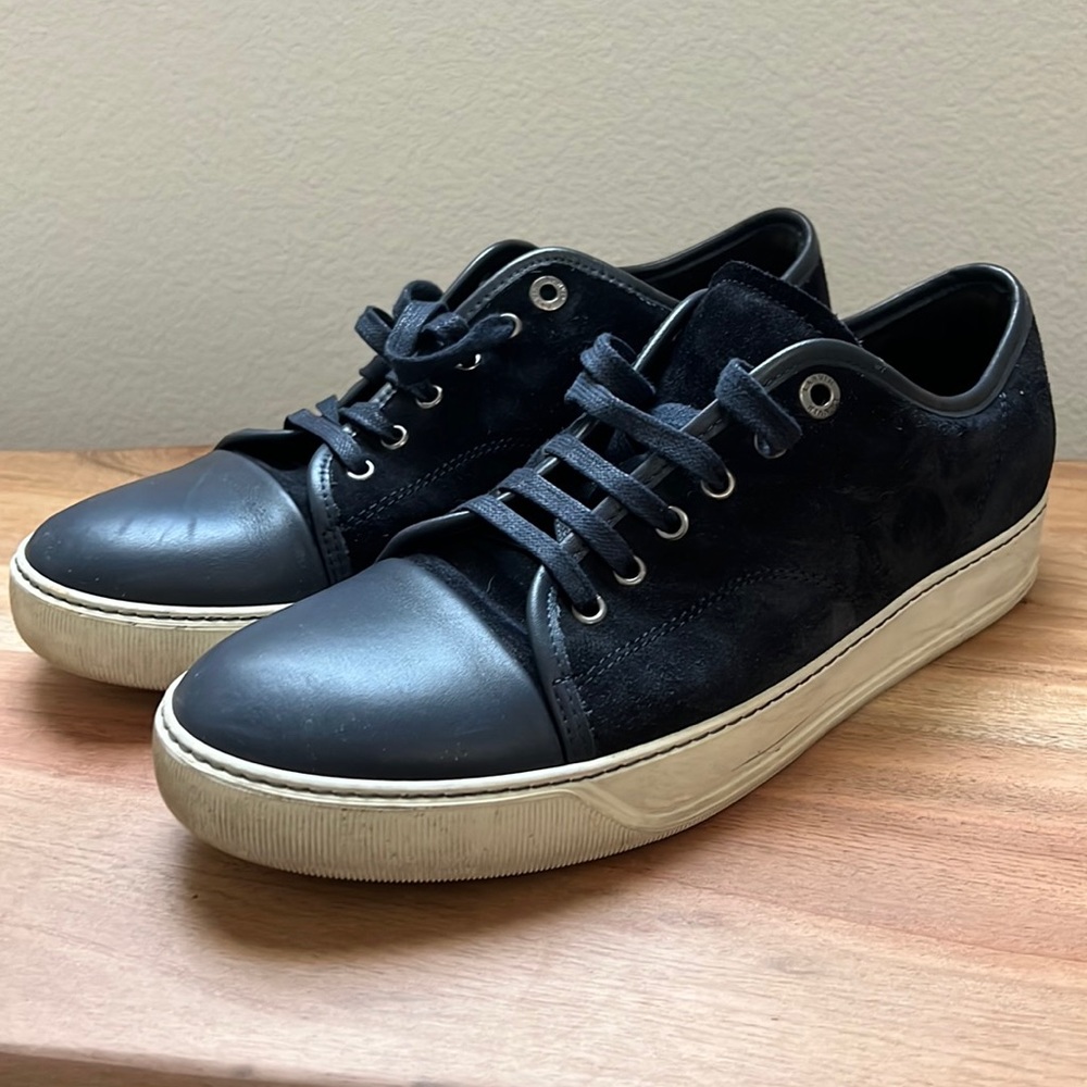 Lanvin Suede Sneakers